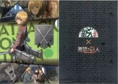 【中古】クリアファイル アルミン・アルレルト A4クリアファイル 「日清のどん兵衛×進撃の巨人」 ローソン限定どん兵衛キャンペーン品