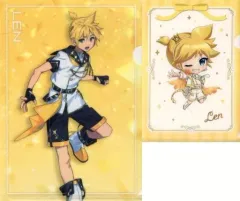 【中古】クリアファイル 鏡音レン クリアファイルセット 「エンタメくじ 初音ミク 15th Anniversaryくじ」 クリアファイルセット賞