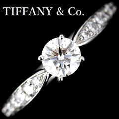 ほぼ新品！！Tiffany & Co. ハーモニー0.28CT 8号 鑑定書付 - メルカリ