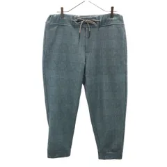 Emporio Armani エンポリオアルマーニ ポルトガル製 総柄 クロップドパンツ L グレー メンズ 古着のサムネイル