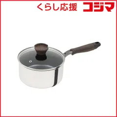 【 新品 未開封 】 ベストコ 片手鍋 18cm IH ガス火 ミラー ガラス蓋付き ミロワール ND-322 未使用 送料無料のサムネイル