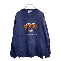 Lee スウェット トレーナー XLサイズ リー ネイビー USA製 古着卸 アメリカ仕入 t2410-3293