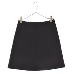 HERMES (エルメス) ウール生地 ミニスカート レディース ブラックのサムネイル