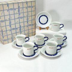 ＢＥＥ　ＨＯＵＳＥ ◆【洋食器】ビーハウス/カップ&ソーサー（6客） BCNG-01 雑貨 アンティーク ギフト ギフト【未使用】 
