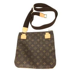 △△LOUIS VUITTON ルイヴィトン モノグラム ポシェット・ボスフォール ショルダー紐ちぎれ有 M40044