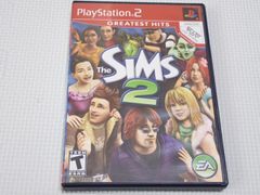 PS2★The SIMS 2 GREATEST HITS 海外版 北米版★箱付・説明書付・ソフト付★動作確認済