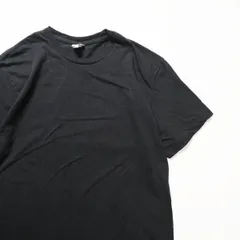 00's ギャップ GAP クルーネック コットン Tシャツ 半袖 (L) 黒 ブラック 無地 ソリッドカラー 00年代 オールド 旧タグ 2005年モデル アメリカ古着 USED ビンテージ ヴィンテージ