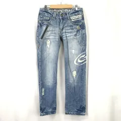 ガッチャ/gotcha surf★ダメージ/ビンテージ加工/デニムパンツ/ジーンズ【Mens size -S/股下75cm】Pants/Trousers◆BH60<sale>