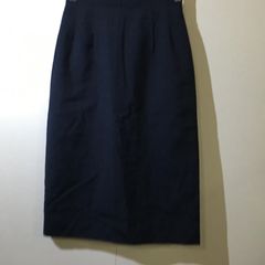 【12/6出品停止】POPOPIC  スカート レディース 紺 ネイビー 膝丈
