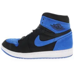 NIKE (ナイキ) AIR JORDAN1 RETRO HIGH OG ROYAL REIMAGINED DZ5485-042 エアジョーダン1 レトロ ロイヤル リイマジンド ハイカットスニーカー ブルー/ブラック US9/27.0cm