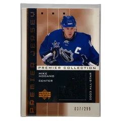 UPPER DECK NHLカード PREMIER OLLECTION MIKE MODANO 2003 ALL STAR 037/299 #MO 送料無料 中古 IT2のサムネイル