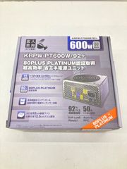 未使用新古品　玄人志向　ATX600W電源　KRPW-PT600W/92+