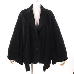sacai luck サカイラック ポンチョ ケープコート フード付き sacai luck サカイラック ポンチョ ケープコートフード付き ボア