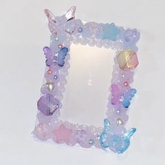 トレカデコ ホイップ ぱしゃこれ トレカ ピンク 紫 水色