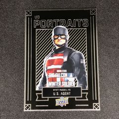 Wyatt Russell / ワイアット・ラッセル 2024 Upper Deck Marvel Studios Series 1 UD Portraits #P21