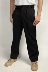 イギリス海軍 ROYAL NAVY ブラック No.3 ドレスパンツ USED 206BU=のサムネイル
