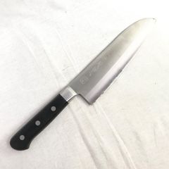 関孫六 朱雀 三徳包丁 本割込鋼 本通し 貝印