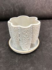 植木鉢 陶磁器 ホワイト 観葉植物 多肉植物 鉢カバー かわいい オシャレ