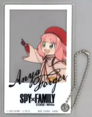 【中古】キーホルダー アーニャ・フォージャー アクリルカードチャーム 「一番くじ 劇場版 SPY×FAMILY CODE：White」 I賞