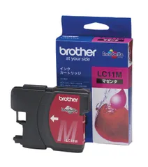 新品 ブラザー工業 【brother純正】インクカートリッジマゼンタ LC11M 対応型番:MFC-6890CN、MFC-6490CN、MFC-5890CN 他