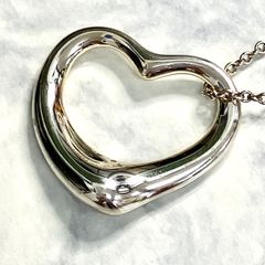 上美品⭐️TIFFANY&Co.ティファニー】 オープンハートネックレス