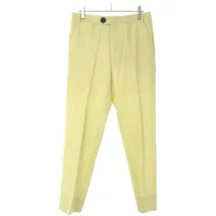 NAMACHEKO ナマチェコ 20SS YOKVA TROUSERS スラックスパンツ  ライムイエロー XSのサムネイル