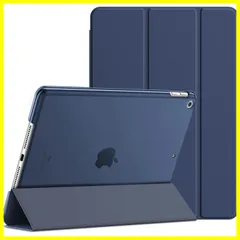 【人気商品】JEDirect iPad 9/8/7 ケース (10.2インチ 2021/2020/2019モデル 第9/8/7世代用) ケース 三つ折りスタンド 耐衝撃カバー オートウェイクアップ/スリープ機能 (ディープネイビー)