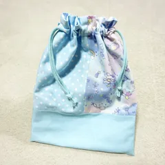 給食袋 巾着 コップ袋 小物入れ 歯ブラシ袋 女の子 ユニコーン