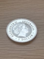 2006年　狗　1OZ　999　SILVER　1DOLLAR　オーストラリア