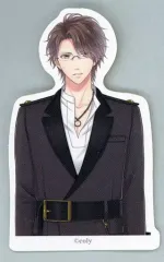 【中古】シール・ステッカー 夏目春(黒コート) 「スタンドマイヒーローズ 6th Anniversary Store 6th Anniversary　トレーディング　ダイカットステッカー」