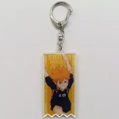 【中古】キーホルダー 日向翔陽 「ハイキュー!! アニメ 10th Anniversary POP UP SHOP in マルイ トレーディングアクリルキーホルダー Ver.A」