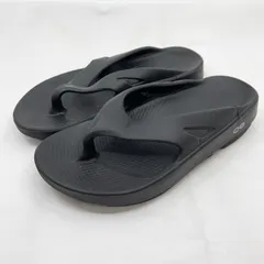 ウーフォス OOriginal リカバリーサンダル トングサンダル 23.0 ブラック