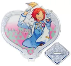 【中古】アクリルスタンド・アクリルパネル 葵ひなた 「あんさんぶるスターズ! 4周年 ハートアクリルスタンド B」 中国限定