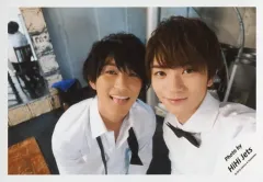 【中古】生写真(ジャニーズ) HiHi Jets/橋本涼・高橋優斗/横型・バストアップ・衣装白・橋本舌出し・高橋口閉じ/「ジャニーズJr.8・8祭り～東京ドームから始まる～」セルフィー/公式生写真