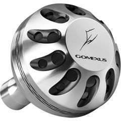 ゴメクサス 41mm パワー ハンドル リール ノブ ダイワ Type S シマノ Type A リール 用, 19 セルテート LT 17 エクセラー 用 アルミ製 0