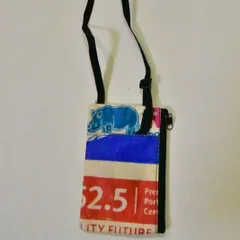 メント袋　リサイクルポーチ　スマホショルダー　スマホケース⓶