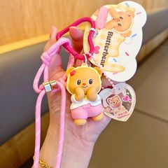 バターベアー　Butterbear 　キーホルダー　キーチェーン　タイ　大人気　プレゼント　フィギュア