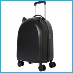 【新着商品】[スーツケースカンパニー]GPT スーツケース キャリーケース 猫耳 機内持ち込み 軽量 小型 1泊 2泊 Sサイズ 高さ54cm 35L 2.5kg かわいい 小さめ ファスナー 修学旅行 ブラック