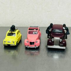 HOT WHEELS ホットウィール ルパン三世 カリオストロの城 ミニカー 3台 まとめ セット / キャラウィール LUPIN THE THIRD