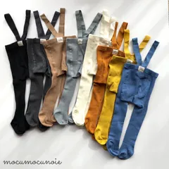 【人気】Sサイズ サスペンダー付き シンプルタイツ