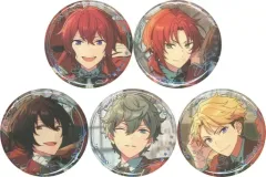 【中古】バッジ・ピンズ 全5種セット 「あんさんぶるスターズ!! 5周年 絆シリーズ 缶バッジ Knights」 中国限定