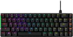 ASUS ゲーミングキーボード ROG Falchion Ace 65%レイアウト/ROG NXメカニカルスイッチ/デュアルUSB-C/タッチパネル/US配列/カバーケース付属/ROGスイッチスタビライザー/消音フォーム/FPS