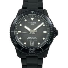 【TISSOT】ティソ シースター1000 パワーマティック80 T120.807.33.051.00 腕時計 ステンレススチール メンズ 自動巻き Seastar1000 ブラック 黒