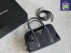 【今日特価】Prada プラダ ボストンバッグ シリーズ 柔らかいナイロン素材で大容量が特徴