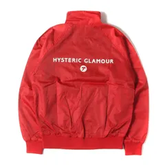 【新品】HYSTERIC GLAMOUR ヒステリックグラマー ジャケット サイズ:L / HG SYMBOL ロールアップカラー ジャケット (02183AB10) / レッド / アウター ブルゾン 上着【メンズ】のサムネイル