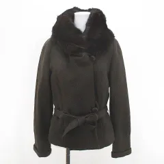 MOSCHINOモスキーノmede in hungaryダブルウールコート Moschino（モスキーノ）ウィメンズ コート＆ダウン - FARFETCH