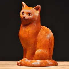 2024年最新】招き猫 木彫の人気アイテム - メルカリ