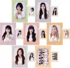 [중고] 클리어 파일 전 7 종 세트 A4 클리어 파일 & 엽서 [이치 반 쿠지 IVE FROM STARSHIP ENTERTAINMENT WITH AMUSE] F상