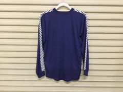 お453　ヘリーハンセン　長袖カットソー　紺　Lサイズ　Helly Hansen