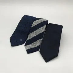 BLACK LABEL CRESTBRIDGE ネクタイ 3本セット シルク  ビジネス ブラックレーベルクレストブリッジ 服飾小物 B12239◆